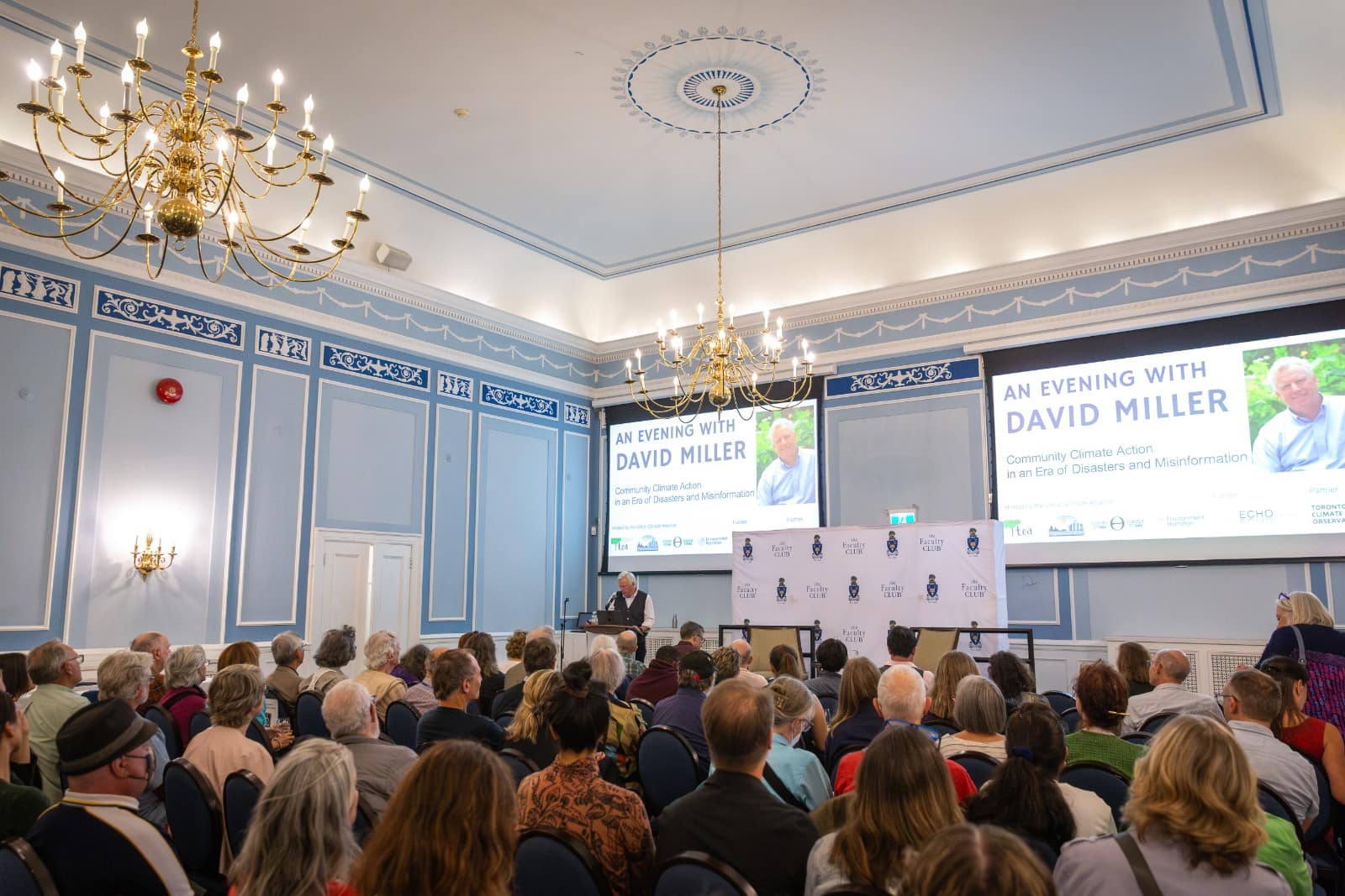 Former Toronto Mayor David Miller speaks at Ontario Climate Summit 2025