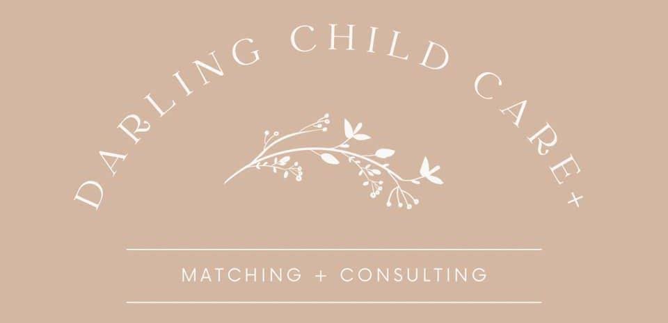 A banner that says Darling Child Care, Matching and Consulting